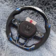 Carregar imagem no visualizador da galeria, Volante de fibra de carbono TTD Craft 6ª geração 2023+ CRV