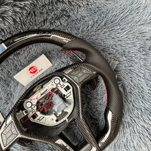Load image into Gallery viewer, TTD Craft Benz C63AMG W176 W204AMG W212 W218 C117 E350 SL63 R231 X156 GLA45AMG SLAMG Carbon Fiber Steering Wheel With Led