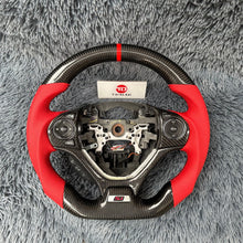 Load image into Gallery viewer, TTD Craft 9th gen Honda 2012-2015 Civic Type R FK2 SI Carbon Fiber Steering Wheel