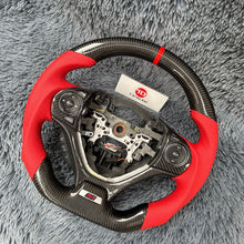將圖片載入圖庫檢視器 TTD Craft 9th gen Honda 2012-2015 Civic Type R FK2 SI Carbon Fiber Steering Wheel
