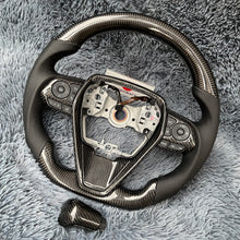 Lade das Bild in den Galerie-Viewer, TTD Craft Toyota 2018-2024 Camry SE XSE TRD V6 VENZA Carbonfaserlenkrad
