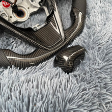 Lade das Bild in den Galerie-Viewer, TTD Craft Toyota 2018-2024 Camry SE XSE TRD V6 VENZA Carbonfaserlenkrad