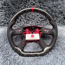 Lade das Bild in den Galerie-Viewer, TTD Craft 2003-2007 Hummer H2 Carbonfaserlenkrad