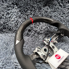 Cargar imagen en el visor de la galería, TTD Craft Cadillac 2008-2013 CTS / 2008-2009 XLR / 2008-2011 STS / 2010-2013 SRX Volante de fibra de carbono