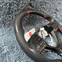 Load image into Gallery viewer, TTD Craft Lexus 2016-2022 RX350 450h / ES350 ES300/ GS350 GS450 / LX570 / GX460 / GS300 GS200T Carbon Fiber Steering Wheel