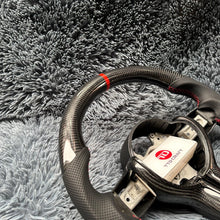 Load image into Gallery viewer, TTD Craft BMW M5 M6 F10 F06 F12 F01 F02 F03 F04 Carbon Fiber Steering Wheel