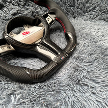 Load image into Gallery viewer, TTD Craft BMW M5 M6 F10 F06 F12 F01 F02 F03 F04 Carbon Fiber Steering Wheel