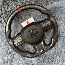 Load image into Gallery viewer, TTD Craft Lexus 2016-2022 RX350 450h / ES350 ES300/ GS350 GS450 / LX570 / GX460 / GS300 GS200T Carbon Fiber Steering Wheel