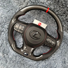 Load image into Gallery viewer, TTD Craft Lexus 2016-2022 RX350 450h / ES350 ES300/ GS350 GS450 / LX570 / GX460 / GS300 GS200T Carbon Fiber Steering Wheel