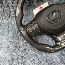 Load image into Gallery viewer, TTD Craft Lexus 2016-2022 RX350 450h / ES350 ES300/ GS350 GS450 / LX570 / GX460 / GS300 GS200T Carbon Fiber Steering Wheel