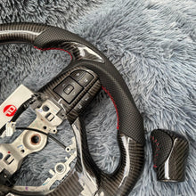 Carregar imagem no visualizador da galeria, TTD Craft Lexus 2016-2022 RX350 350l 450h / ES350 ES300/ GS350 GS450/ LX570 / GX460 / GS300 GS200T Volante de fibra de carbono