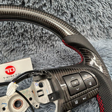 Carregar imagem no visualizador da galeria, TTD Craft Lexus 2016-2022 RX350 350l 450h / ES350 ES300/ GS350 GS450/ LX570 / GX460 / GS300 GS200T Volante de fibra de carbono