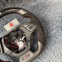 Carregar imagem no visualizador da galeria, Volante de fibra de carbono TTD Craft Chevrolet 2016-2023 Camaro