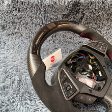 Carregar imagem no visualizador da galeria, Volante de fibra de carbono TTD Craft Chevrolet 2016-2023 Camaro