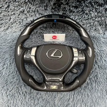 Load image into Gallery viewer, TTD Craft Lexus 2013-2015 GS350 GS450 / ES300 ES350 / RX350 RX450 Carbon Fiber Steering Wheel