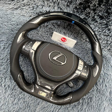 Load image into Gallery viewer, TTD Craft Lexus 2013-2015 GS350 GS450 / ES300 ES350 / RX350 RX450 Carbon Fiber Steering Wheel