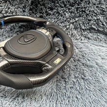 Load image into Gallery viewer, TTD Craft Lexus 2013-2015 GS350 GS450 / ES300 ES350 / RX350 RX450 Carbon Fiber Steering Wheel