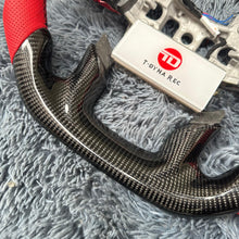 Load image into Gallery viewer, TTD Craft Dodge 2019-2023 Ram 1500 2500 3500 Carbon Fiber Steering Wheel