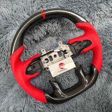 Cargar imagen en el visor de la galería, TTD Craft 2019-2023 Dodge Ram 1500 2500 3500 Volante de fibra de carbono