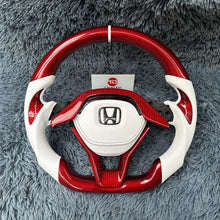 Carregar imagem no visualizador da galeria, Volante de fibra de carbono TTD Craft 10ª geração 2018-2022 Accord / 2018-2022 Insight Sport EX LX EX-L V6