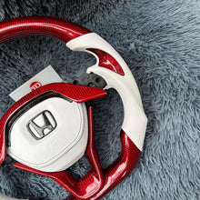 Carregar imagem no visualizador da galeria, Volante de fibra de carbono TTD Craft 10ª geração 2018-2022 Accord / 2018-2022 Insight Sport EX LX EX-L V6