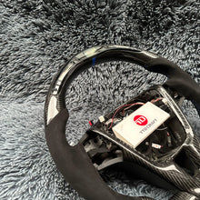 Загрузить изображение в средство просмотра галереи, TTD Craft Volvo 2014-2017 XC60 Carbon Fiber Steering Wheel With Led