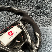 Загрузить изображение в средство просмотра галереи, TTD Craft Volvo 2014-2017 XC60 Carbon Fiber Steering Wheel With Led