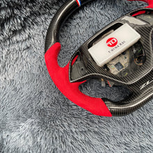 Carregar imagem no visualizador da galeria, Volante de fibra de carbono TTD Craft 2014-2019 Corvette C7