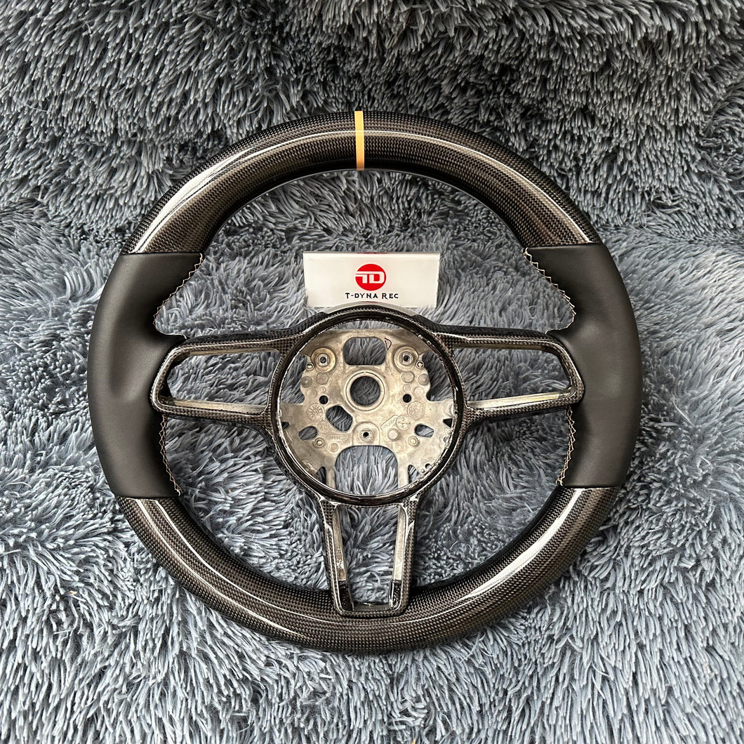 TTD Craft  Porsche 2013-2023 911 Carbon Fiber Steering Wheel