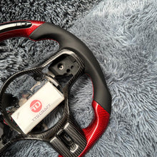 Cargar imagen en el visor de la galería, Volante de fibra de carbono TTD Craft EVO X 2008-2015