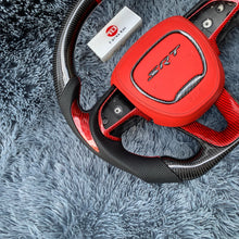 Carregar imagem no visualizador da galeria, Volante de fibra de carbono TTD Craft Dodge 2016-2023 Charger Challenger / 2014-2023 Durango
