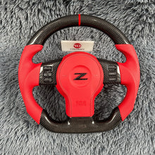Загрузить изображение в средство просмотра галереи, TTD Craft Nissan 2003-2010 350Z /Z33 Carbon Fiber Steering Wheel