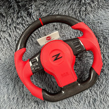 Загрузить изображение в средство просмотра галереи, TTD Craft Nissan 2003-2010 350Z /Z33 Carbon Fiber Steering Wheel