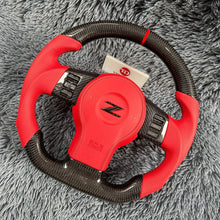 Загрузить изображение в средство просмотра галереи, TTD Craft Nissan 2003-2010 350Z /Z33 Carbon Fiber Steering Wheel