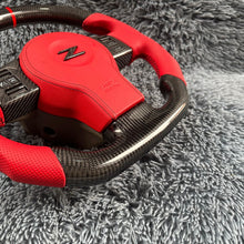 Загрузить изображение в средство просмотра галереи, TTD Craft Nissan 2003-2010 350Z /Z33 Carbon Fiber Steering Wheel