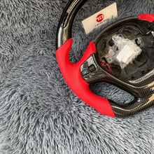 Carregar imagem no visualizador da galeria, TTD Craft bmw 1 SÉRIE F20 F21 / 2 SÉRIE F22 F23 / 3 SÉRIE F30 F31 F35 / 4 SÉRIE F32 F33 F36 SPORT Volante de fibra de carbono com paddle shifter