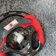Carregar imagem no visualizador da galeria, TTD Craft bmw 1 SÉRIE F20 F21 / 2 SÉRIE F22 F23 / 3 SÉRIE F30 F31 F35 / 4 SÉRIE F32 F33 F36 SPORT Volante de fibra de carbono com paddle shifter