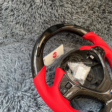 Carregar imagem no visualizador da galeria, TTD Craft bmw 1 SÉRIE F20 F21 / 2 SÉRIE F22 F23 / 3 SÉRIE F30 F31 F35 / 4 SÉRIE F32 F33 F36 SPORT Volante de fibra de carbono com paddle shifter