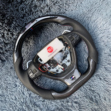 Load image into Gallery viewer, TTD Craft BMW F10 F11 F07 F06 F12 F13 F01 F02 F03 F04 Carbon Fiber Steering Wheel With Led