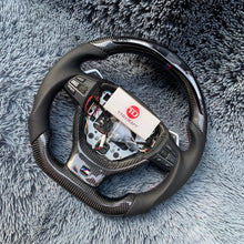 Load image into Gallery viewer, TTD Craft BMW F10 F11 F07 F06 F12 F13 F01 F02 F03 F04 Carbon Fiber Steering Wheel With Led