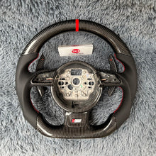 Lade das Bild in den Galerie-Viewer, TTD Craft Audi A3 A4 A5 A6 A7 A8 S3 S4 S5 S6 S7 S8 RS3 RS4 RS5 RS6 SQ5 Kohlefaserlenkrad