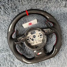 Lade das Bild in den Galerie-Viewer, TTD Craft Audi A3 A4 A5 A6 A7 A8 S3 S4 S5 S6 S7 S8 RS3 RS4 RS5 RS6 SQ5 Kohlefaserlenkrad