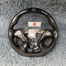 Load image into Gallery viewer, TTD Craft Infiniti M25 2013-2020 QX60 JX35 / 2013-2022 Q70 Q70L / 2011-2019 M35 M37 M56 Carbon Fiber  Steering Wheel
