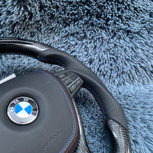 Загрузить изображение в средство просмотра галереи, TTD Craft BMW F10 F11 F07 F06 F12 F13 F01 F02 F03 F04 Carbon Fiber Steering Wheel With Led