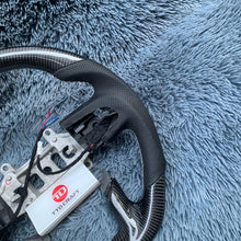 Load image into Gallery viewer, TTD Craft Dodge 2019-2023 Ram 1500 2500 3500 Carbon Fiber Steering Wheel