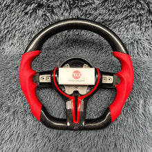 Carregar imagem no visualizador da galeria, TTD Craft BMW M5 M6 F10 F11 F06 F12 F13 F01 F02 F03 F04 F85 F86 Volante de fibra de carbono