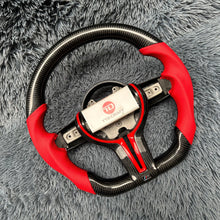 Carregar imagem no visualizador da galeria, TTD Craft BMW M5 M6 F10 F11 F06 F12 F13 F01 F02 F03 F04 F85 F86 Volante de fibra de carbono