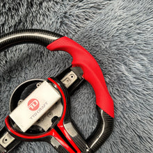 Load image into Gallery viewer, TTD Craft BMW M5 M6 F10 F06 F12 F01 F02 F03 F04 Carbon Fiber Steering Wheel