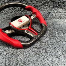 Load image into Gallery viewer, TTD Craft BMW M5 M6 F10 F06 F12 F01 F02 F03 F04 Carbon Fiber Steering Wheel