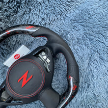 Load image into Gallery viewer, TTD Craft Nissan Z34 Carbon Fiber Steering Wheel